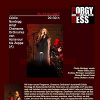 Chansons Ordinaires im Porgy & Bess